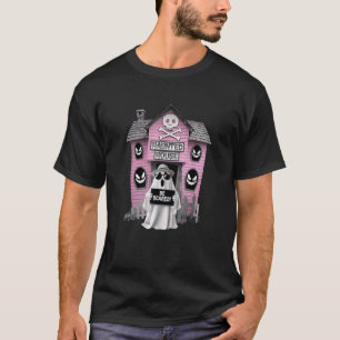 Haunted House Be Scared Ghost Summerween T-Shirt