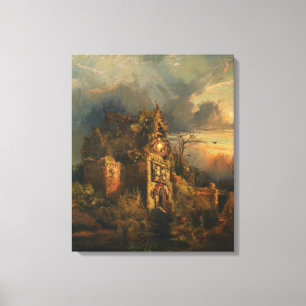 Haunted House (by Thomas Moran) Canvas Print