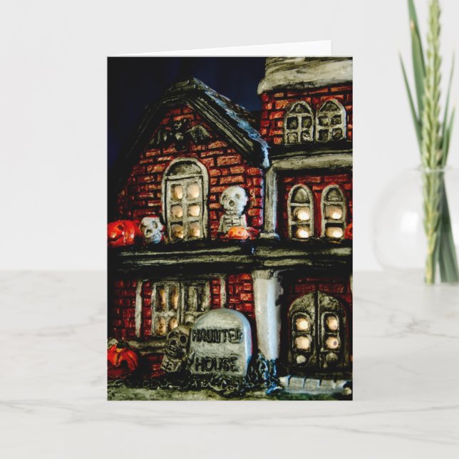 "Haunted House" collection Card (Front)