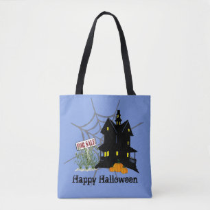Haunted House For Sale Tote Bag