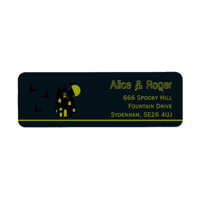 Haunted House, Halloween (Front)