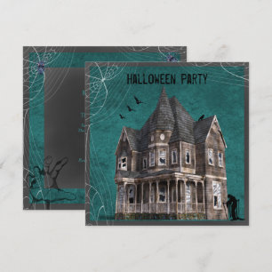 Haunted House Halloween Invitation