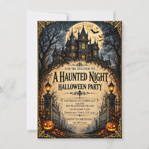 Haunted House Halloween Party Gothic Haunted