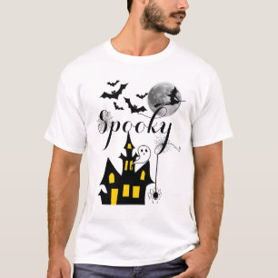 Haunted House Halloween Party Spooky T-Shirt