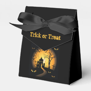 Haunted House Halloween Tent Favour Box