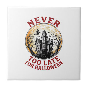 Haunted House Halloween Vintage Engraving Shirt_1 Tile