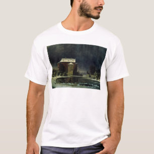 Haunted House in the Snow, 1848 T-Shirt