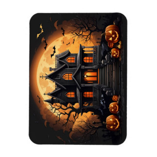 Haunted house magnet