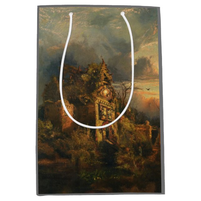 Haunted House  Medium Gift Bag (Front)