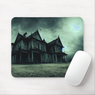 Haunted House Mouse Pad