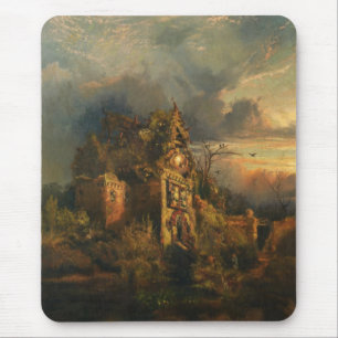 Haunted House Mouse Pad