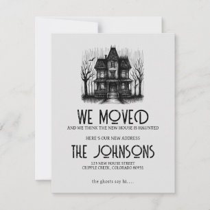 Haunted House Moving Announcement