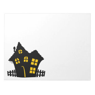 Haunted House Notepad