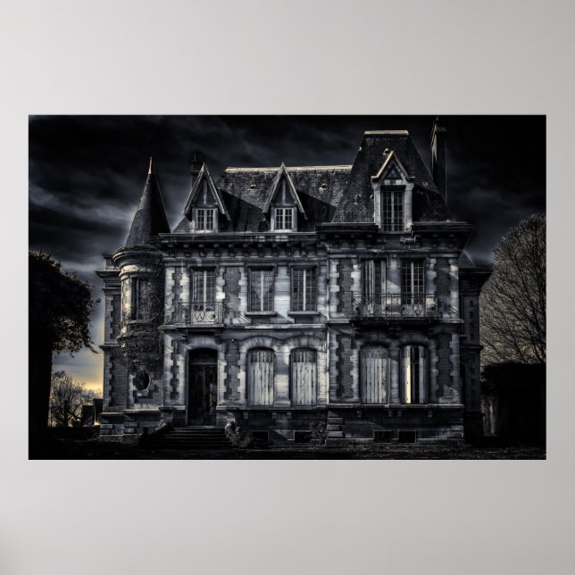 haunted house poster (Front)
