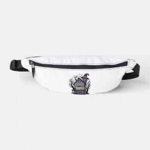 Haunted House Shirt Cute Spooky Party Halloween De Fanny Pack