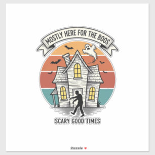 Haunted House Shirt Funny Vintage Halloween Scare
