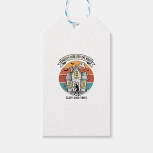 Haunted House Shirt Funny Vintage Halloween Scare Gift Tags