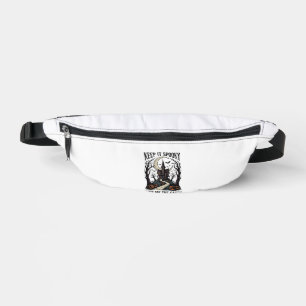 Haunted House Shirt Vintage Halloween Engraving Ar Fanny Pack