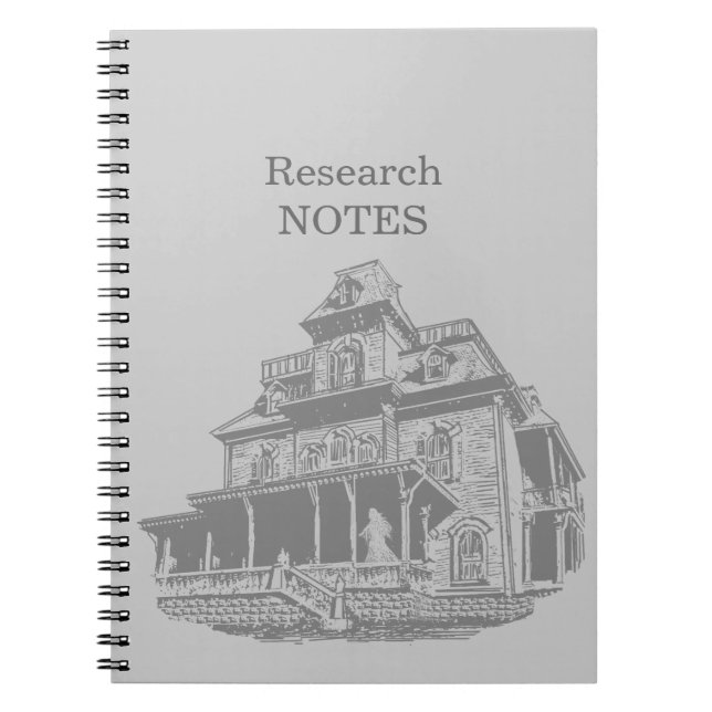 Haunted House Sketch Notebook (Front)
