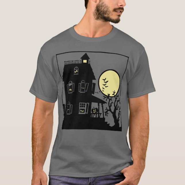 Haunted House T-Shirt (Front)