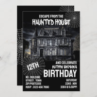 Haunted House Theme, Escape Room, Birthday Party
