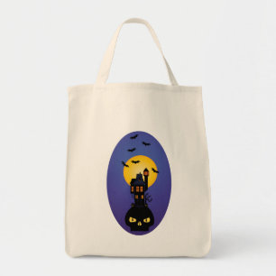 Haunted House Tote Bag