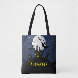Haunted House Trick or Treat Bag