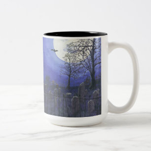Haunted House Two Tone Mug