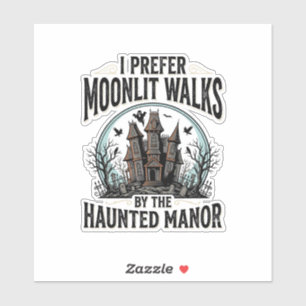 Haunted House Walks Funny Vintage Halloween Tee