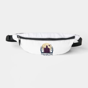 Haunted House Witch Shirt Vintage Halloween Engrav Fanny Pack