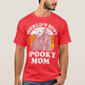 Haunted House Women Goth Graphic World's Best Spoo T-Shirt
