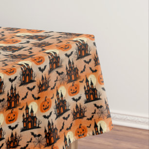 Haunted Houses Tablecloth
