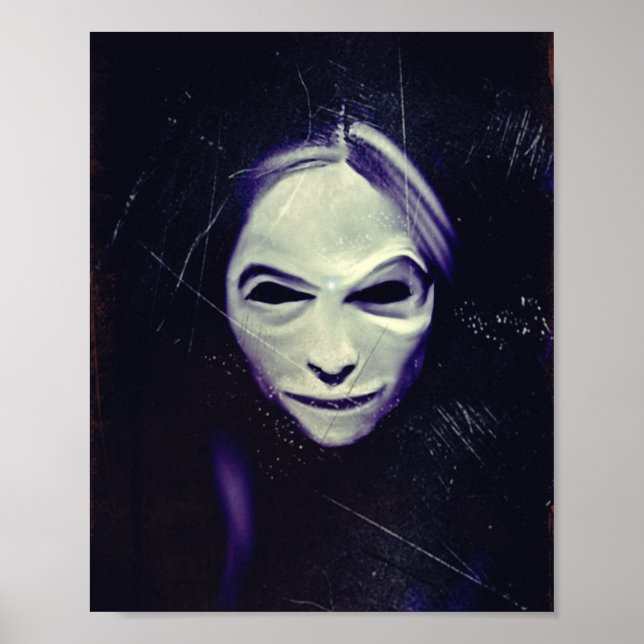  haunted lady gifts Poster dark art (Front)