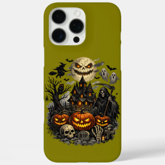 Haunted Moonlit Manor" iPhone 16 Pro Max Case