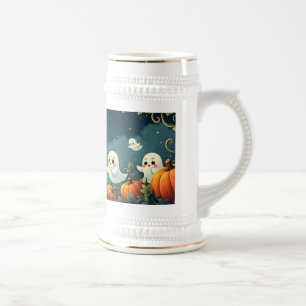 Haunted Pumpkin Patch Beer Stein