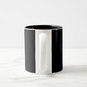 Haunted Pumpkins and Spooky Night Two-Tone Coffee Mug