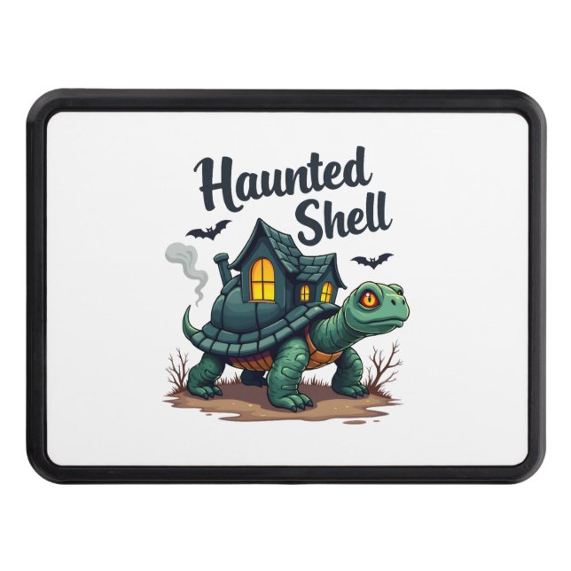 Haunted Shell Turtle Trailer Hitch Cover (Front)