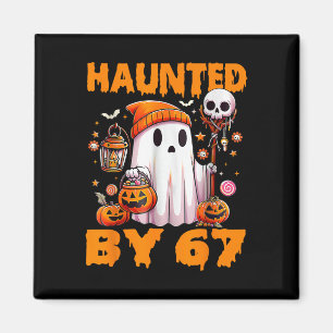Haunted Six Seven 6 7 Meme 67 Skeleton Hand Hallow Magnet