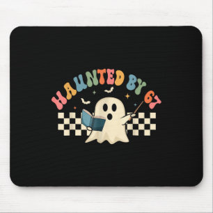 Haunted Six Seven 6 7 Meme 67 Skeleton Hand Hallow Mouse Pad