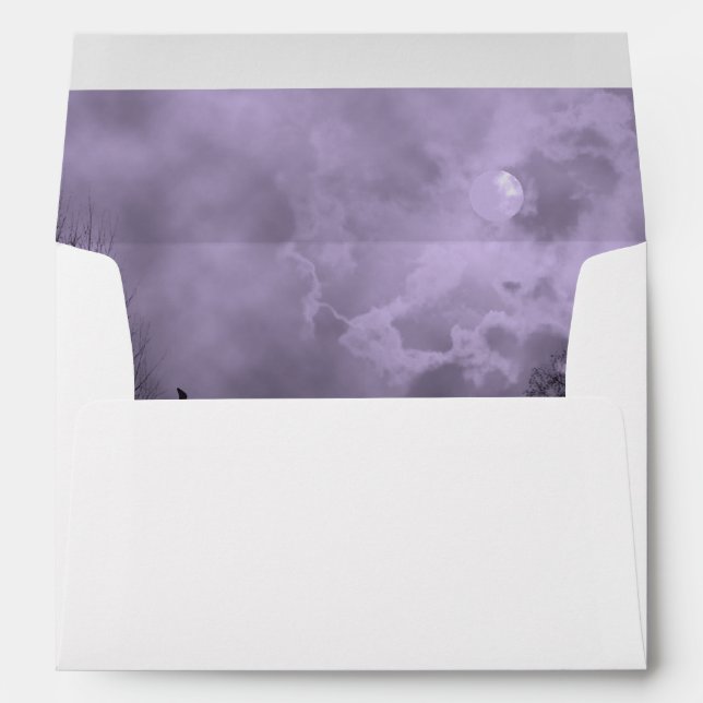 Haunted Sky Purple Mist A& Envelope (Back (Bottom))