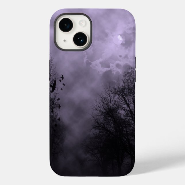 Haunted Sky Purple Mist iPhone Case-Mate iPhone Case (Back)