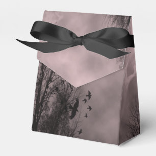 Haunted Sky Red Mist with Ravens Party Favour Box