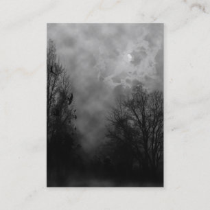 Haunted Sky with Ravens Business Card