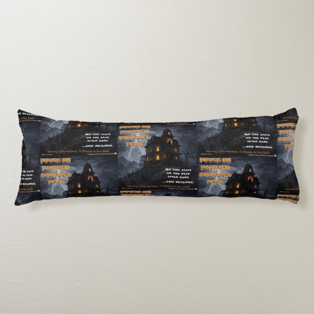 Haunted Squirrel Peak Parody Body Pillow (Front)