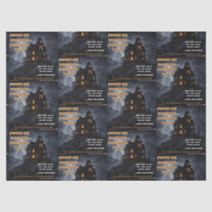 Haunted Squirrel Peak Tissue Paper