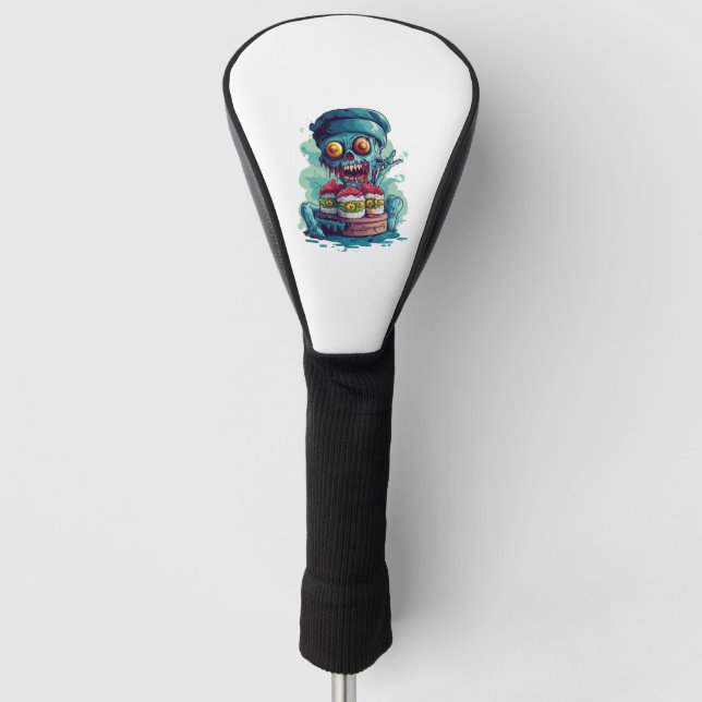 Haunted Sushi Chef Golf Head Cover (Front)