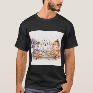 Haunted Tea Party Animals T-Shirt
