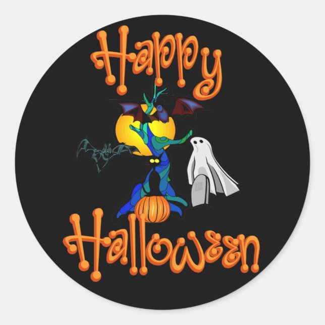 Haunted Tree Stickers (Front)