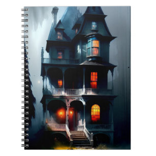 Haunted Victorian Manor Notebook