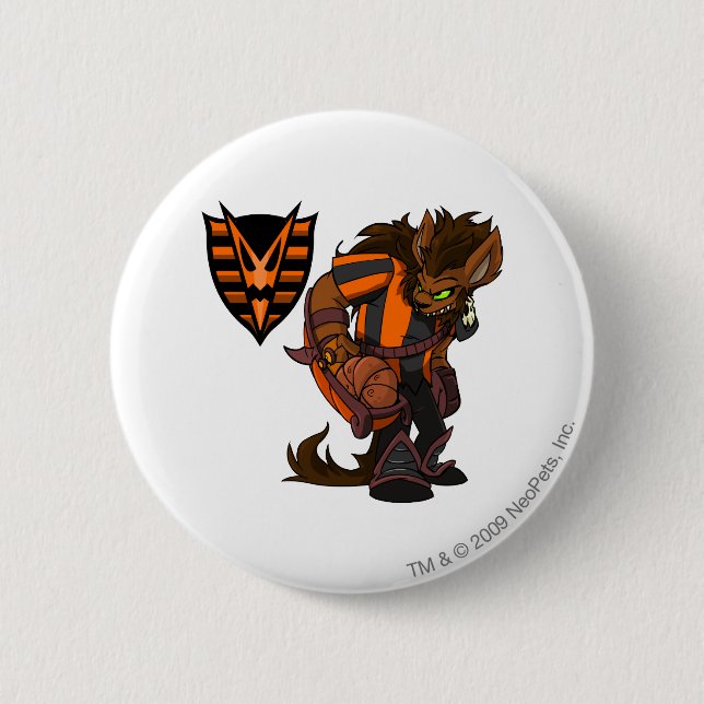 Haunted Woods Team Captain 1 2 Inch Round Button (Front)